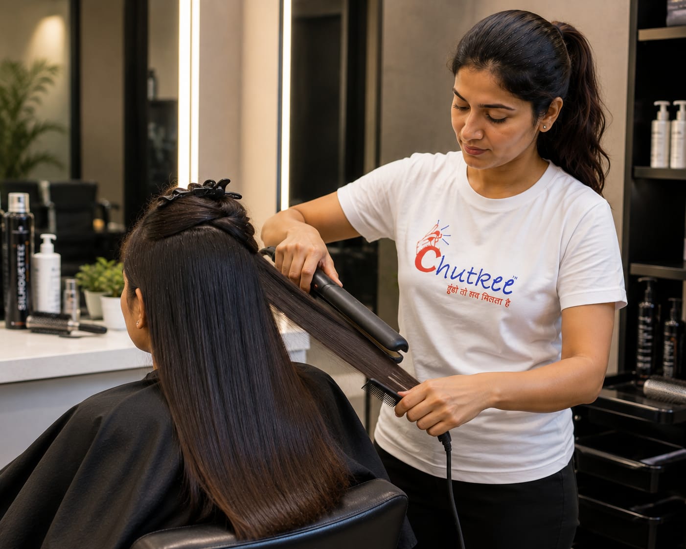 Hair Straightening