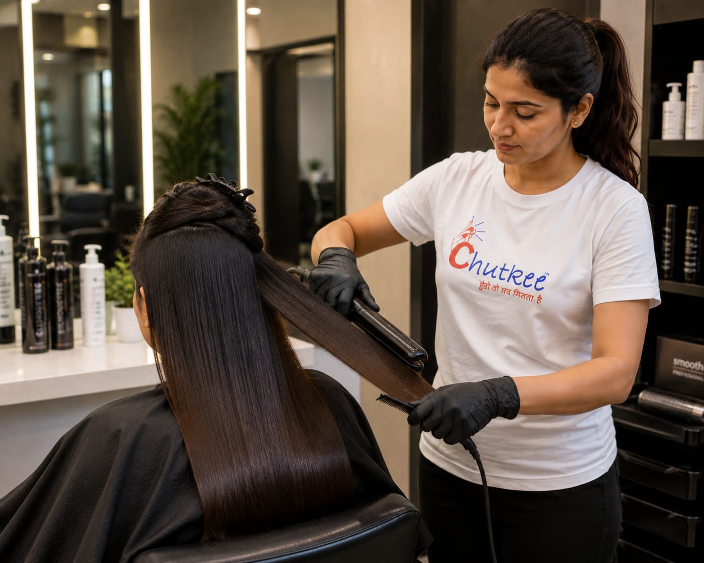 Hair Smoothening