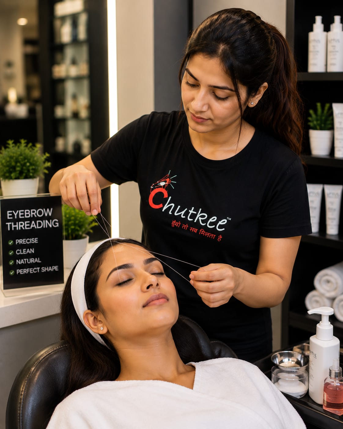 Eyebrow Threading