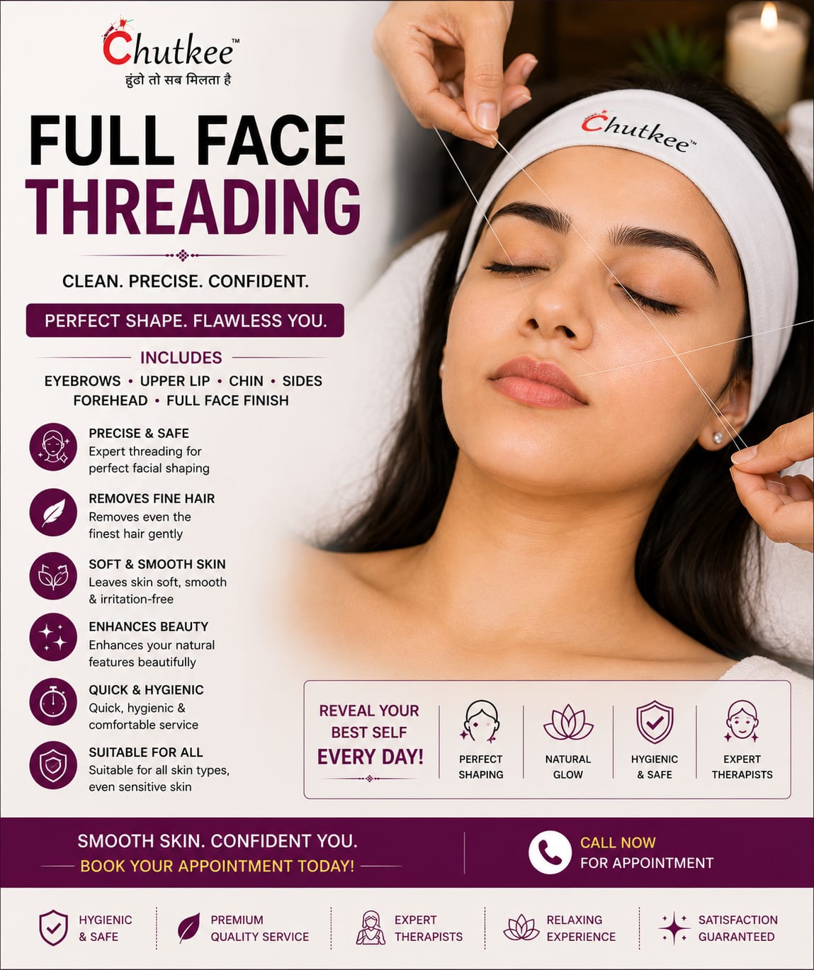 Full Face Threading