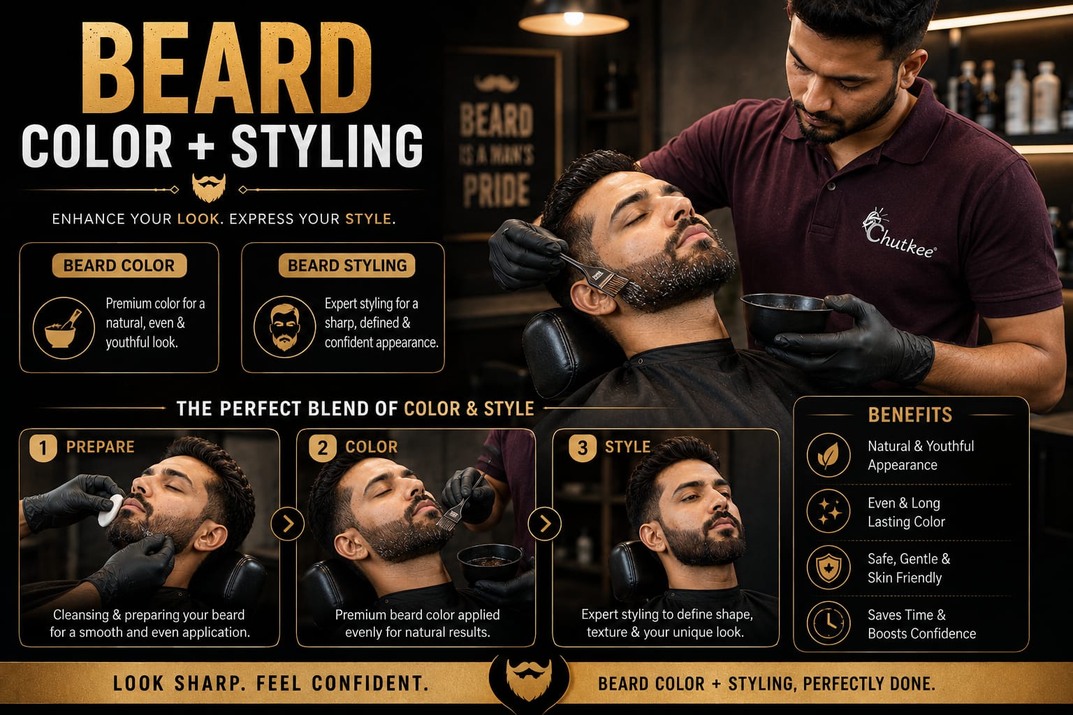 Beard Color + Styling