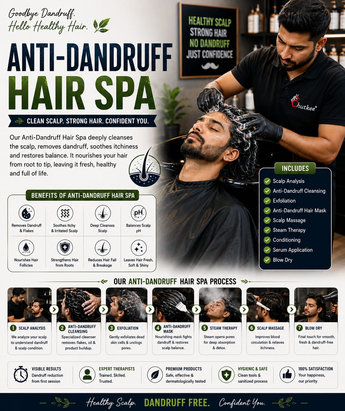 Anti-Dandruff Hair Spa