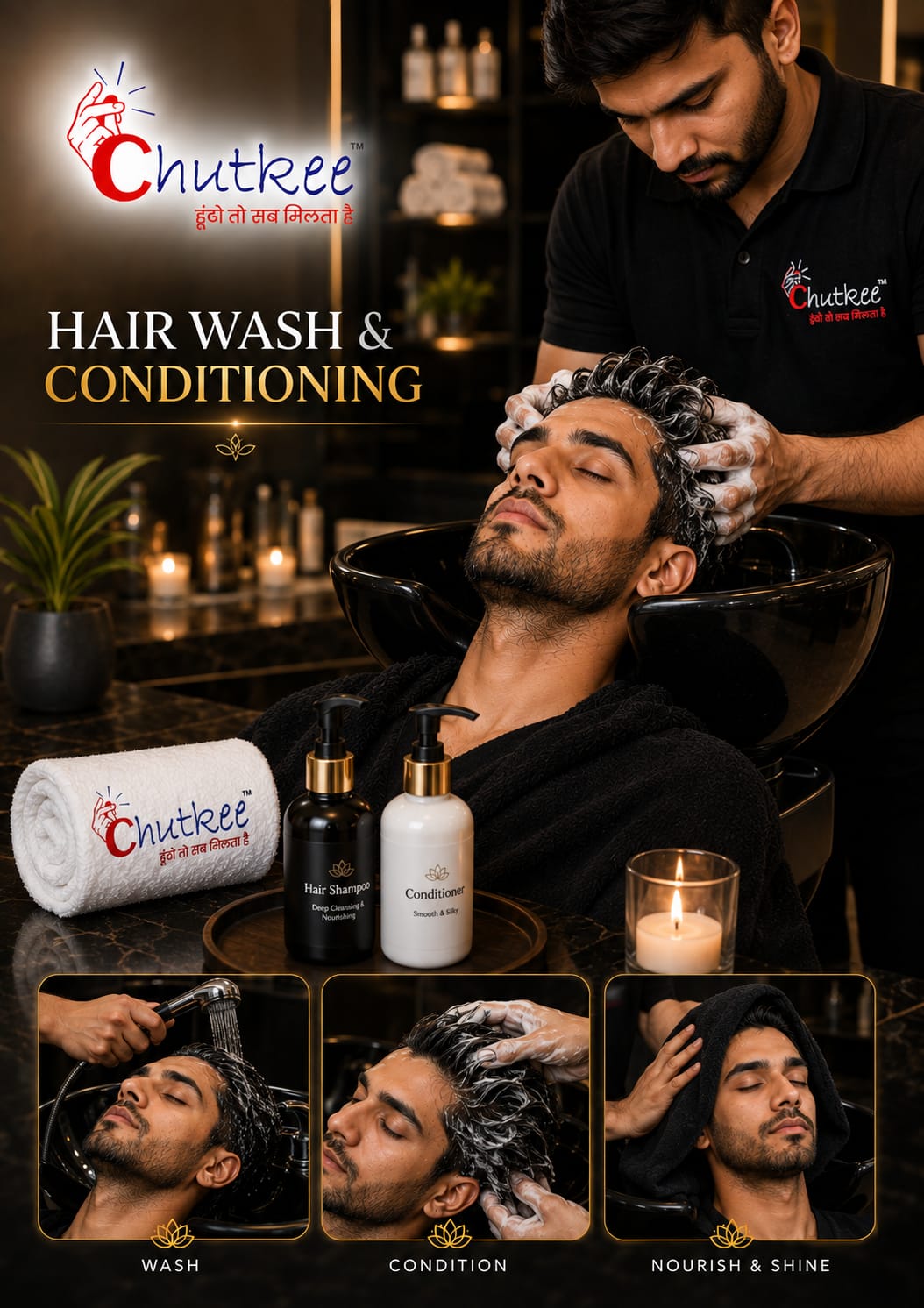Hair Wash & Conditioning