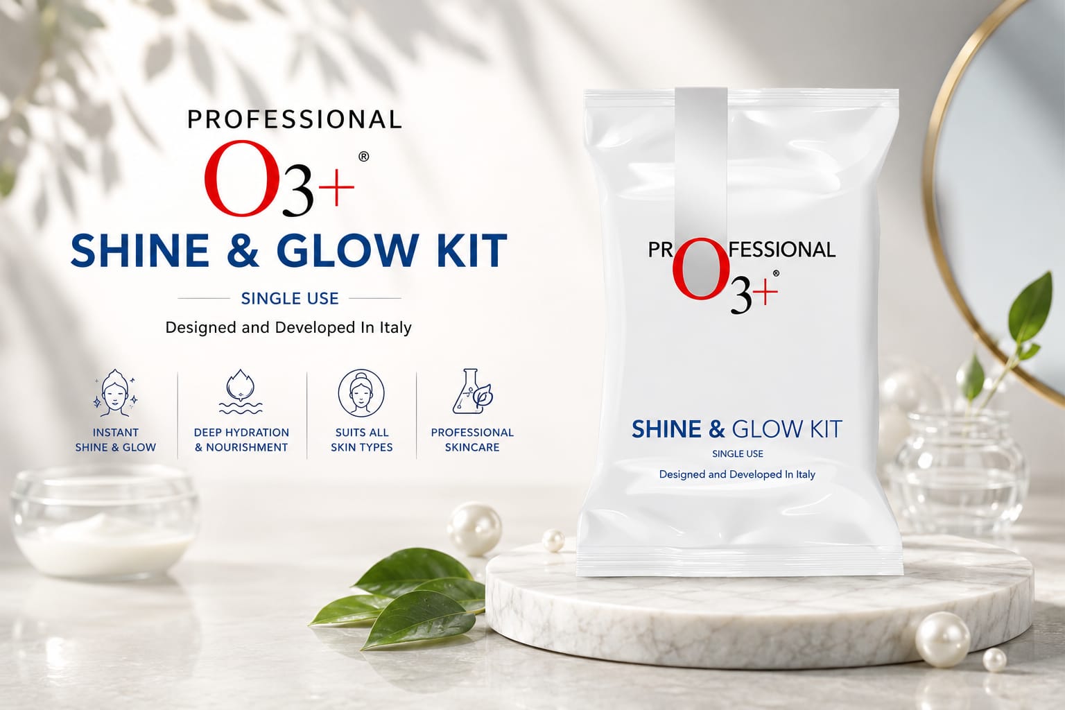 O3+ Shine & Glow Facial