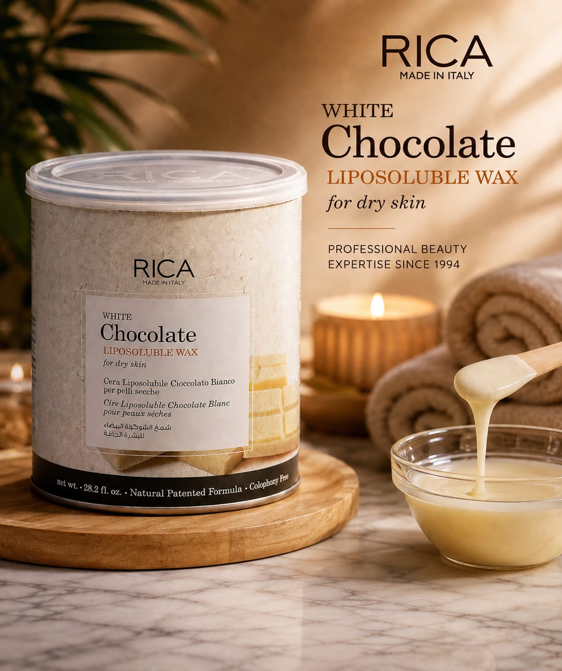 RICA White Chocolate Wax – Underarms