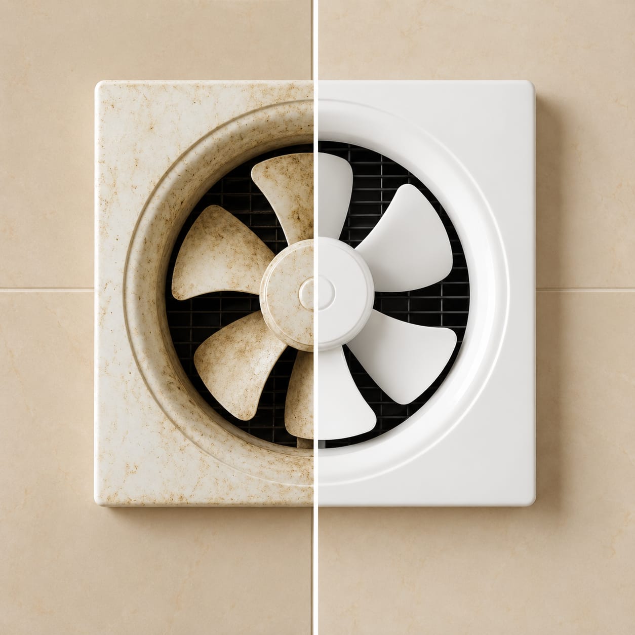 Bathroom Exhaust Fan Cleaning