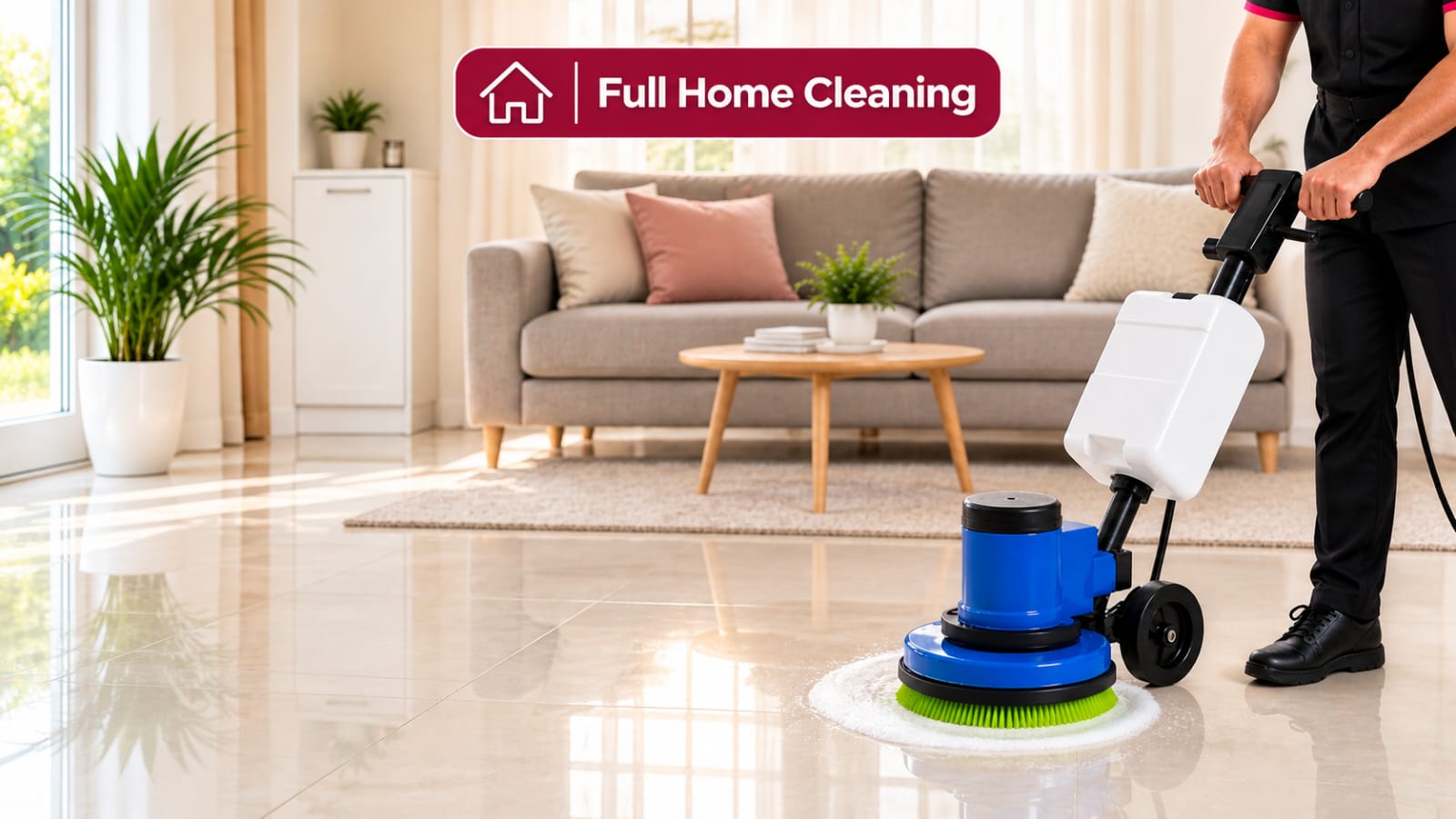 Unfurnished Apartment – Home Deep Cleaning 1BHK