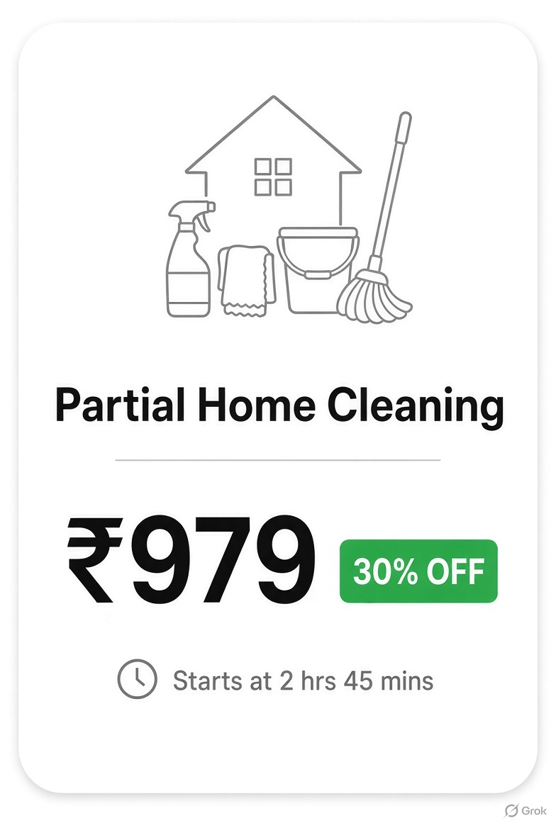 Partial Home Cleaning