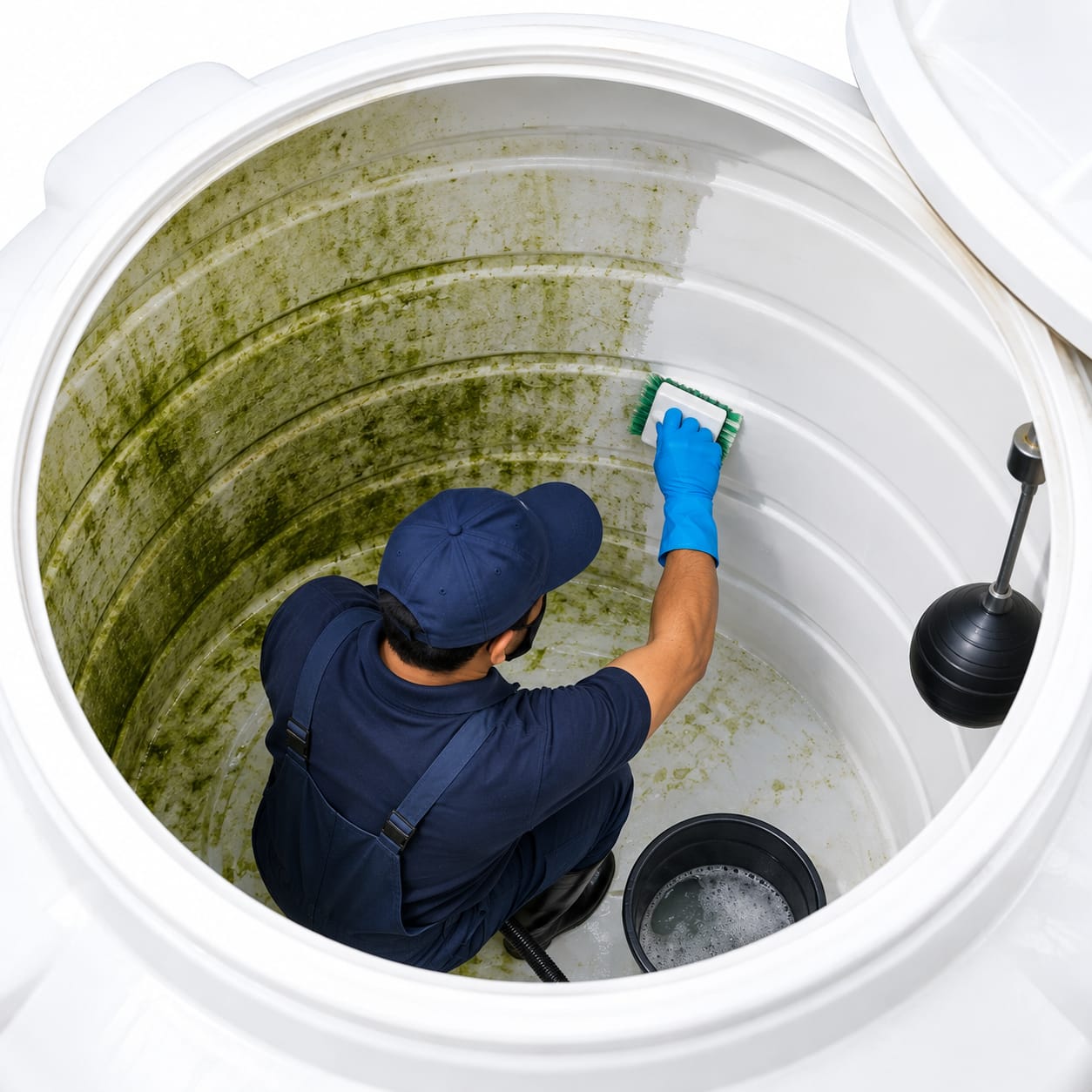 Residential Water Tank Cleaning