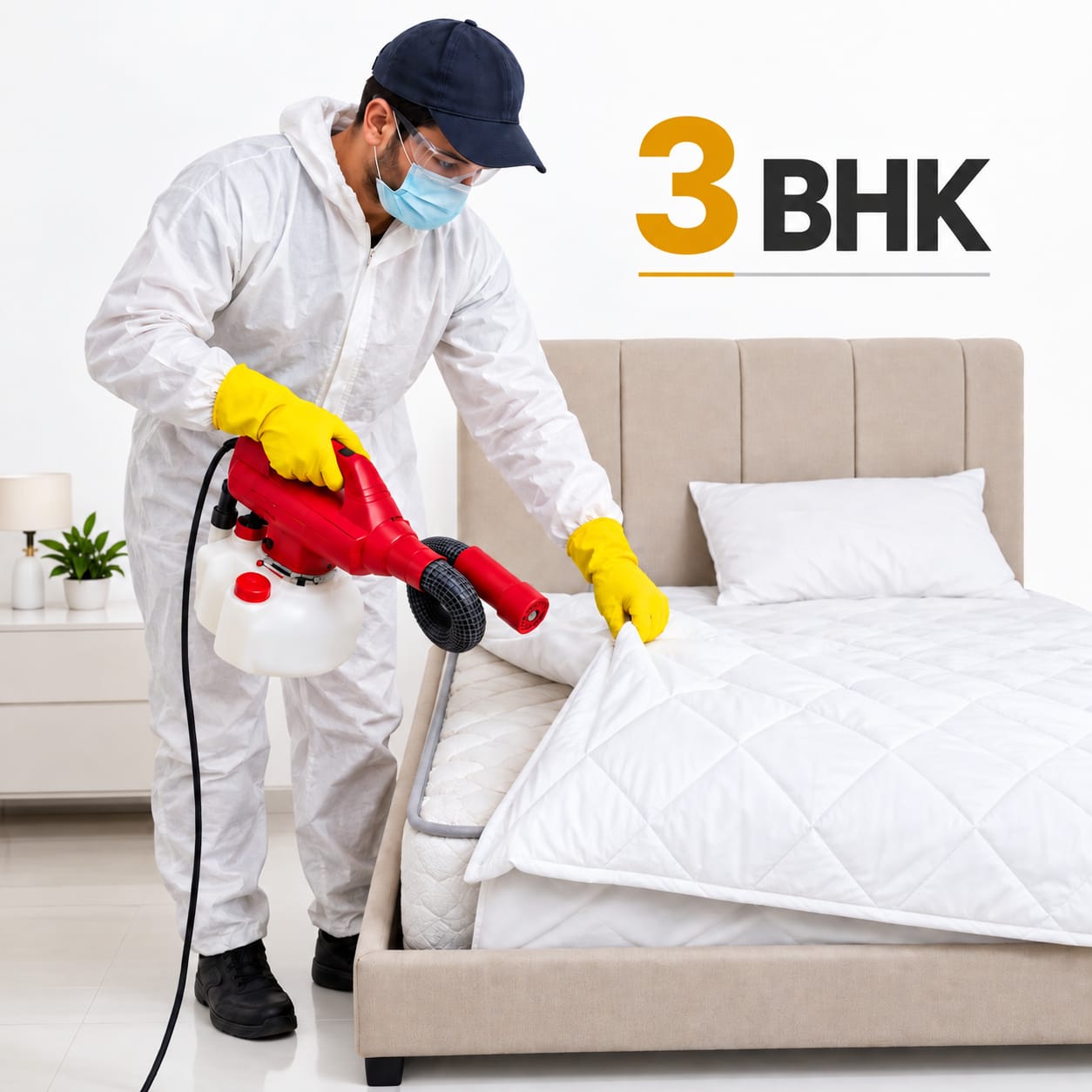 Bed Bug Treatment – 3 BHK Full Home