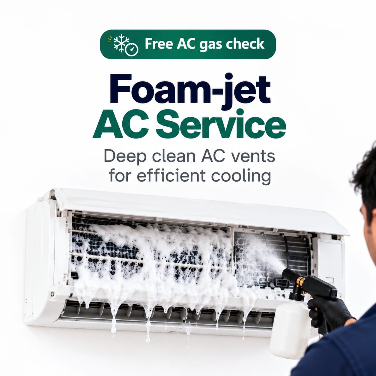 Foam-jet service (2 ACs)