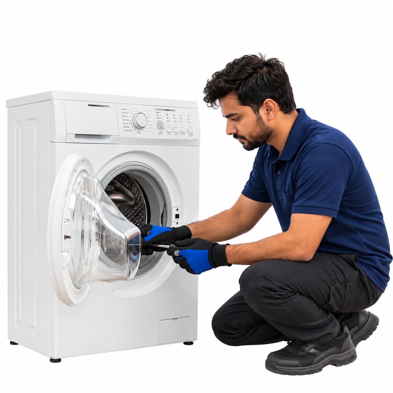 Washing machine installation