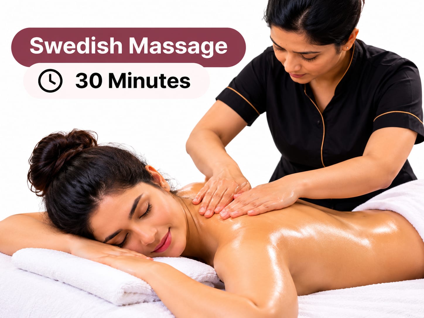Swedish Massage – 30 Minutes