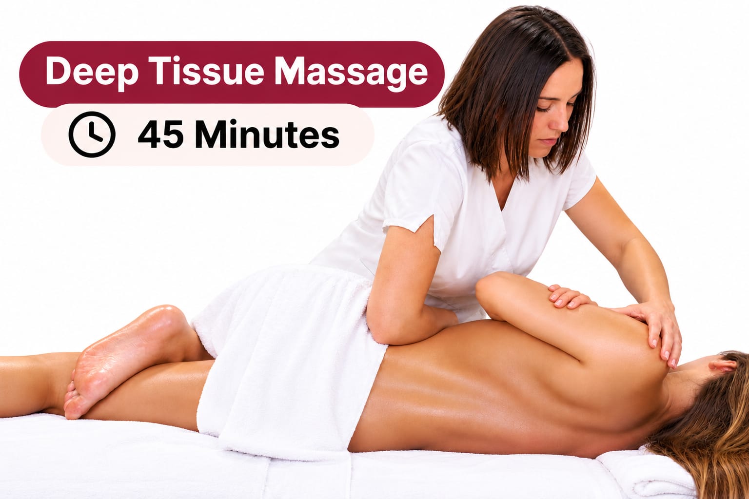 Deep Tissue Massage – 45 Minutes