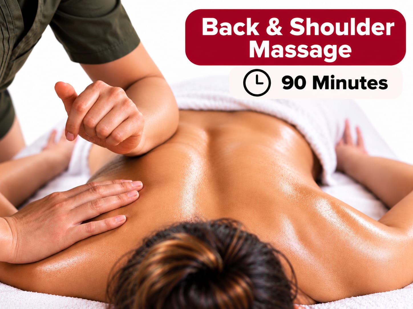 Back & Shoulder Massage – 90 Minutes