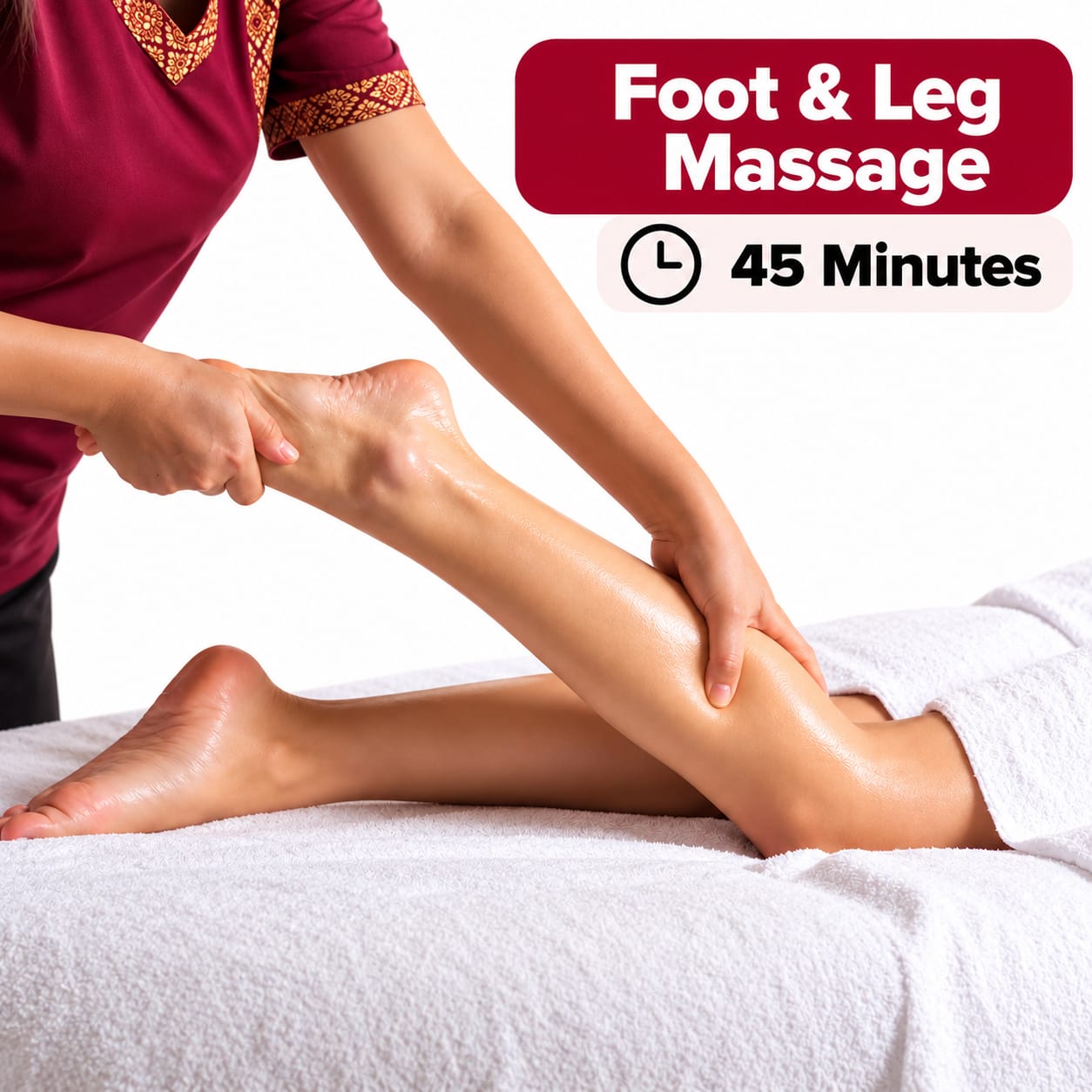 Foot & Leg Relax – 45 Minutes
