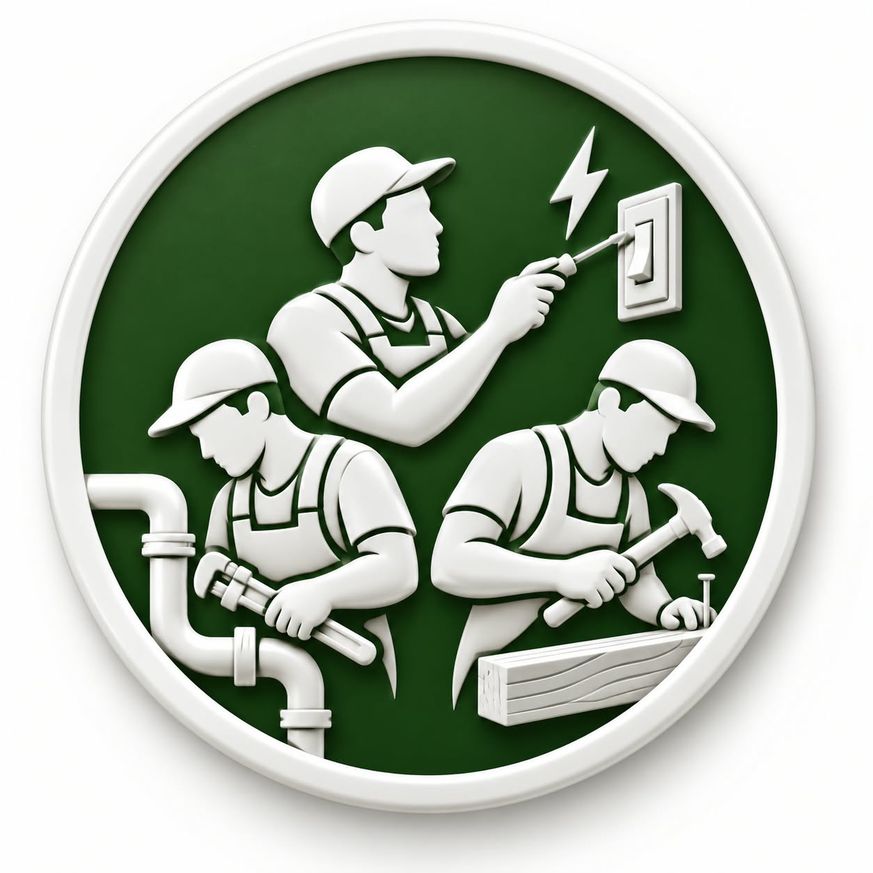 Electrician, Plumber & Carpenter