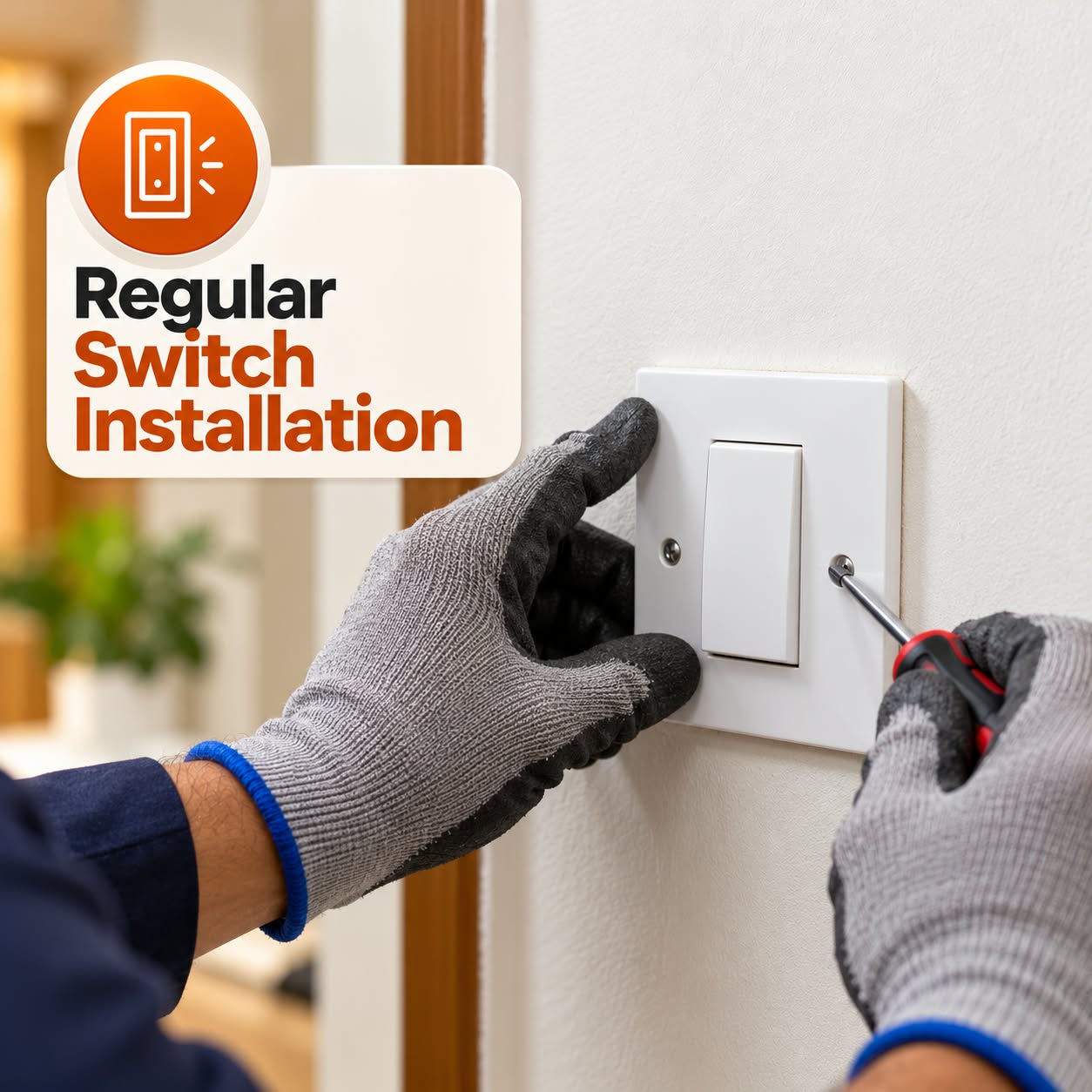 Regular Switch Installation