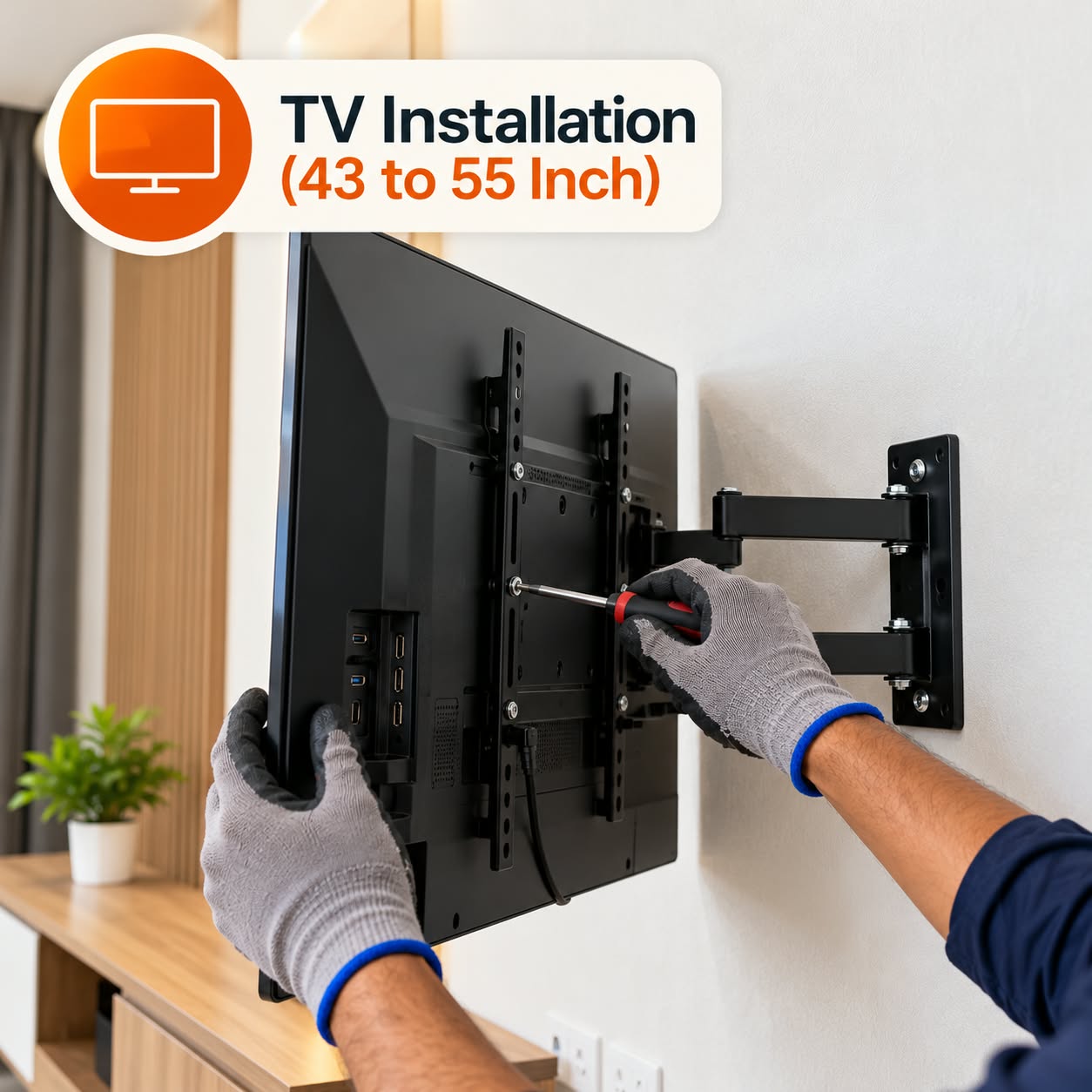 TV Installation (46 to 55 Inch)