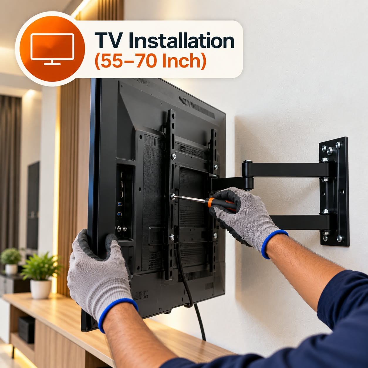 TV Installation (56–65 Inch)