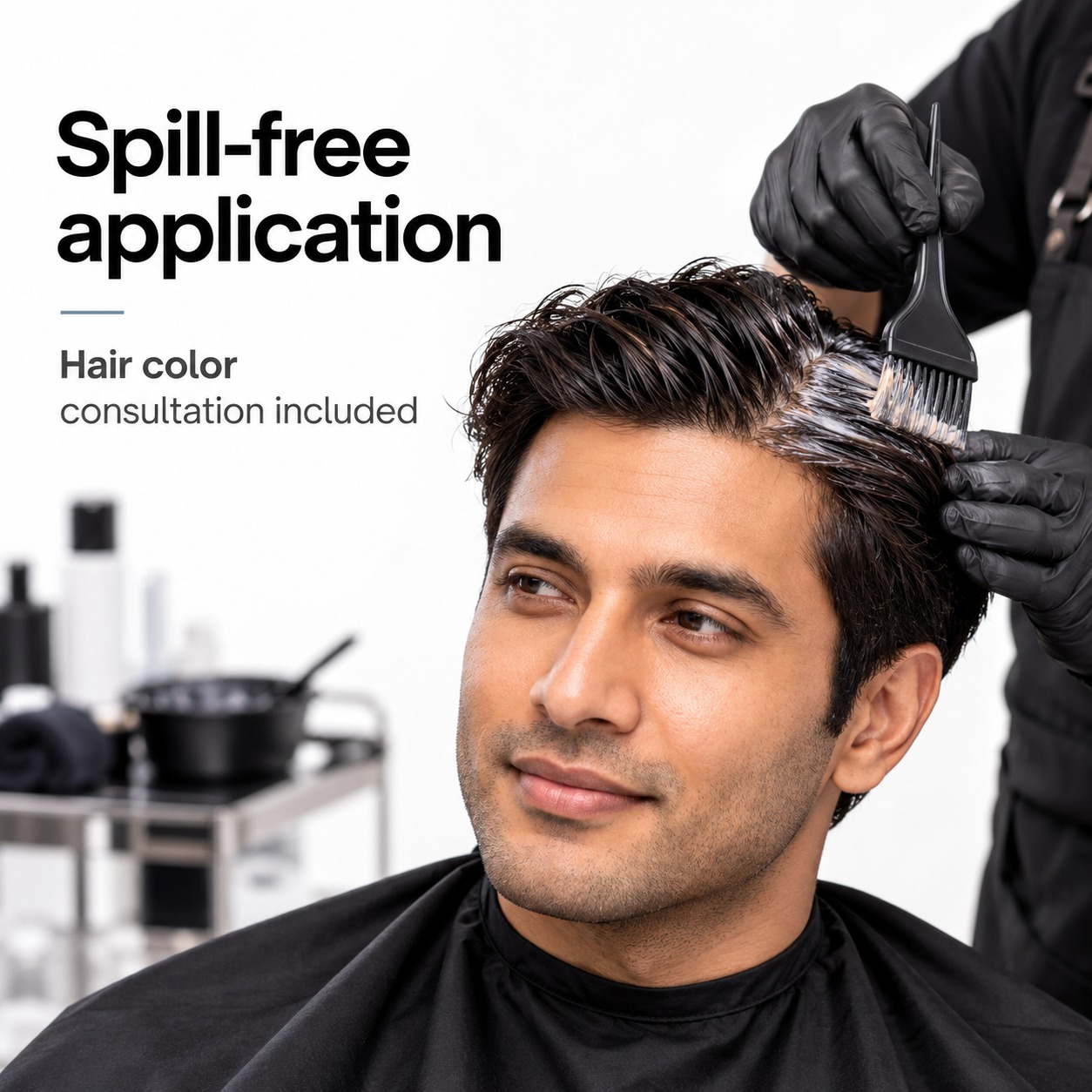 Hair Color (Only Application)