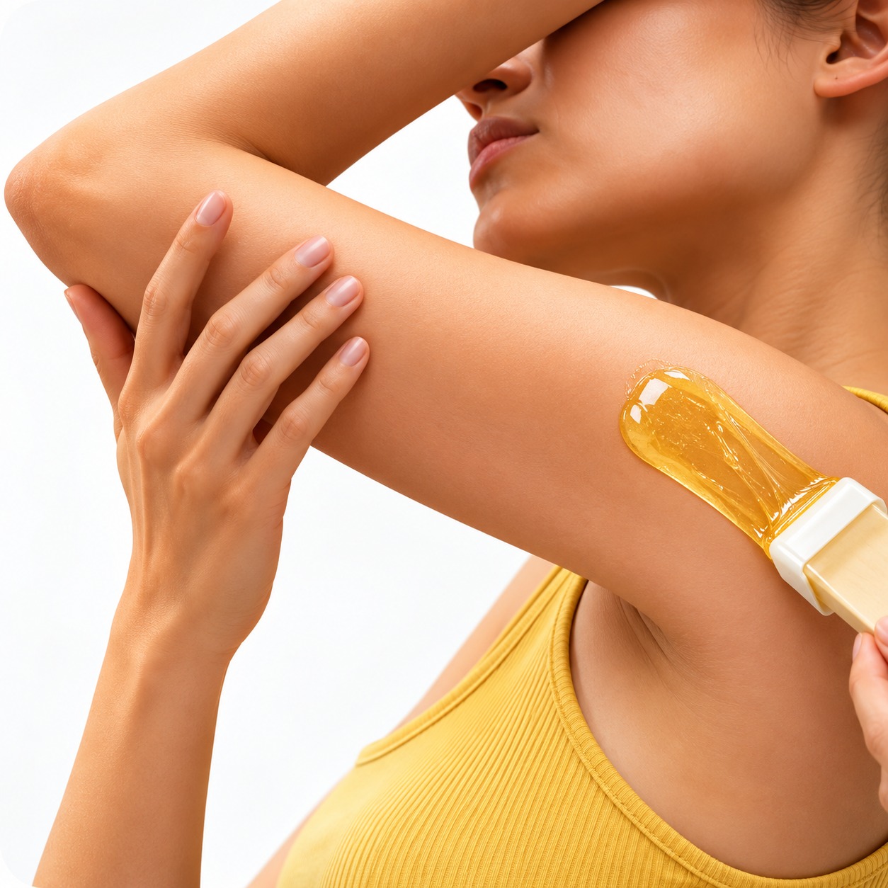 Honey Full arms & underarms waxing