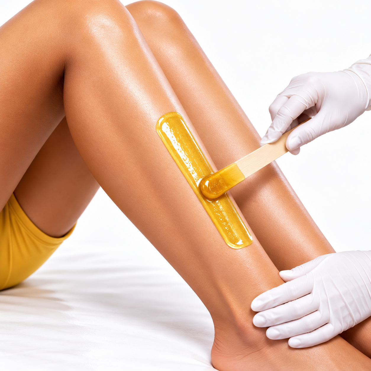 Honey & Half Legs Waxing