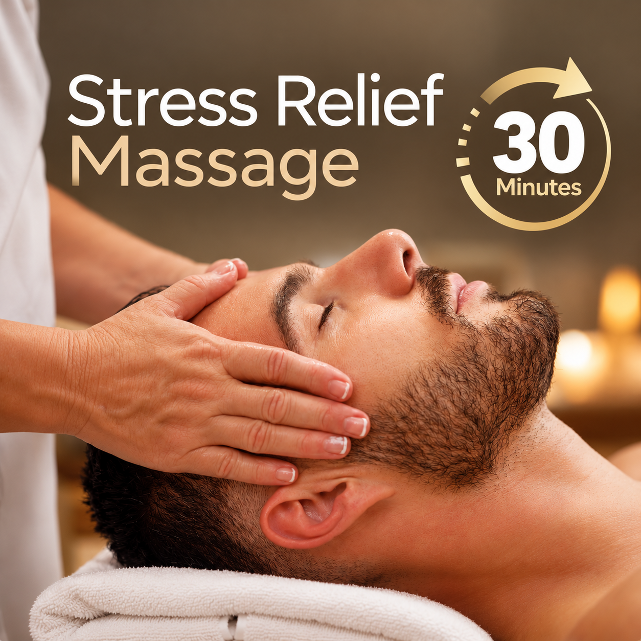 Stress Relief Massage – 30 Minutes