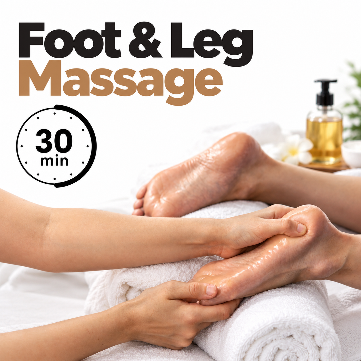 Foot & Leg Massage – 30 Minutes