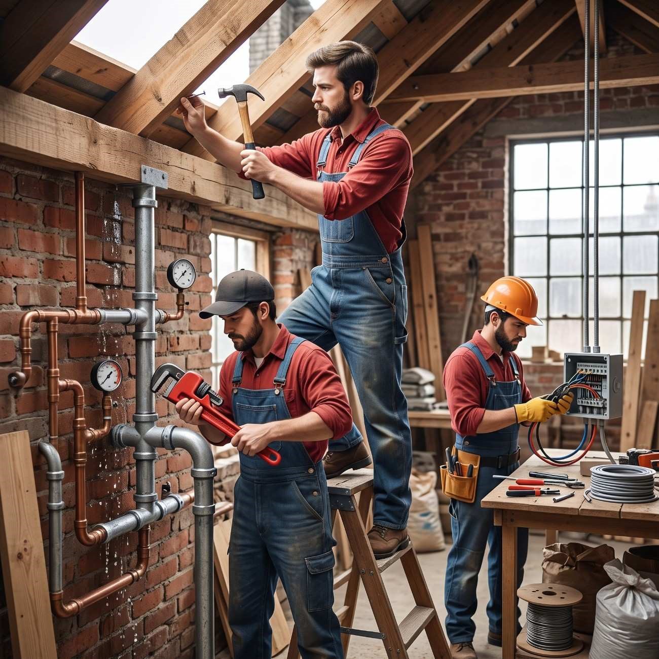 Electrician Plumber Carpenter